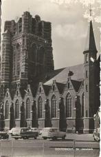 AK Oosterhout Sint Janskerk Katjeskelder Opel bakfiets, Ophalen of Verzenden, 1960 tot 1980, Gelopen, Noord-Brabant