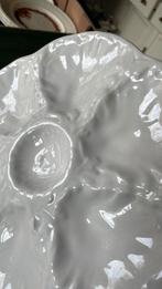 Gien oesterborden wit, Huis en Inrichting, Ophalen of Verzenden, Porselein, Overige stijlen, Bord(en)