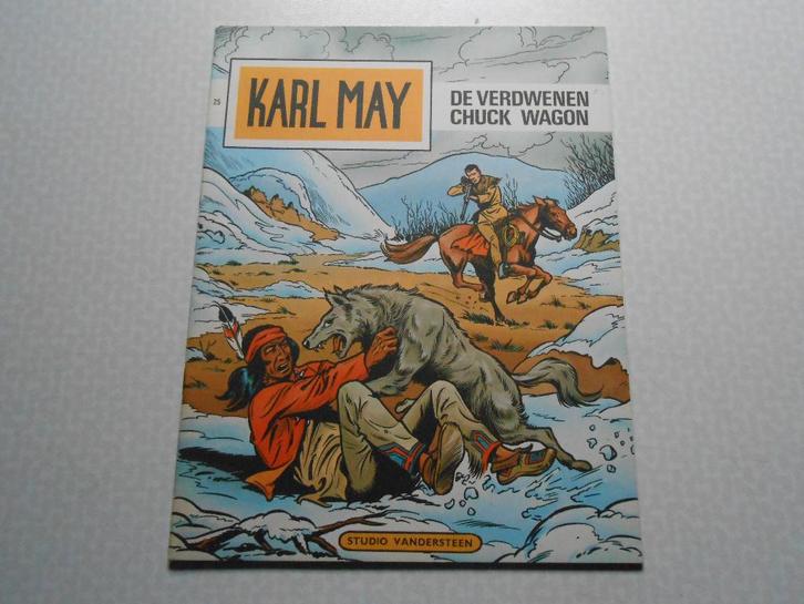 Karl may 25 De verdwenen chuck wagon 1969 1 ste druk., Boeken, Stripboeken, Nieuw, Eén stripboek, Ophalen of Verzenden