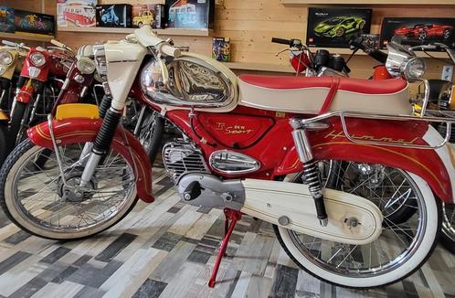 DKW Hummel TS Sport Oldtimer Brommer MOOISTE VAN NEDERLAND, Fietsen en Brommers, Brommers | Oldtimers, Overige merken, Ophalen