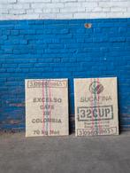 Set 2x canvas lijst/ jute koffiezak/ coffeebar, Nieuw, Ophalen of Verzenden, 75 cm of meer, 50 tot 75 cm