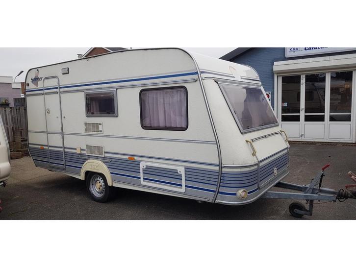 TEC Sprinter 440 TM Degelijke 4 persoons, Caravans en Kamperen, Caravans, Bedrijf, tot en met 4, 750 - 1000 kg, Treinzit, T.E.C.