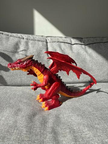 Rode Draak Speelgoed Figuur, Robo Alive Draak beschikbaar voor biedingen