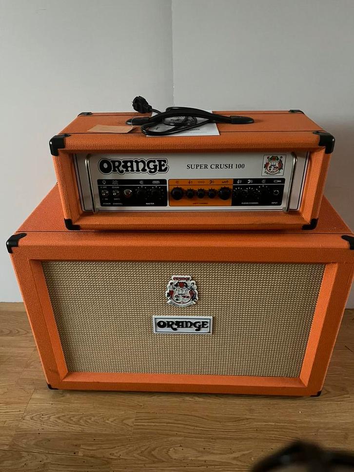 Orange Crush 100 / PPC212 nu €850, Muziek en Instrumenten, Versterkers | Bas en Gitaar, Nieuw, Gitaar, 50 tot 100 watt, Ophalen
