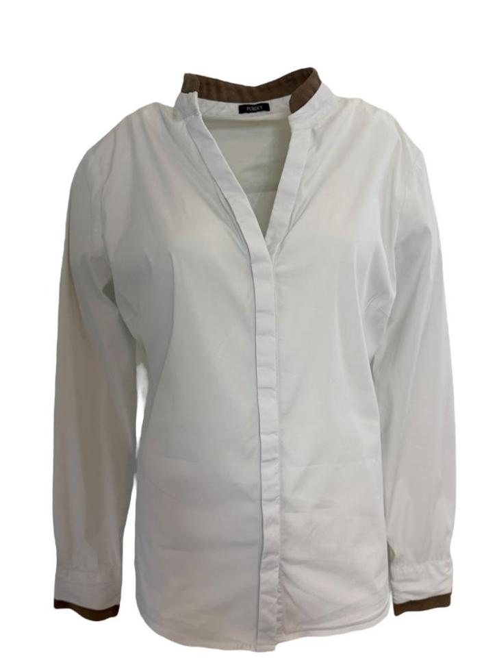 Purdey blouse XL, Kleding | Dames, Blouses en Tunieken, Zo goed als nieuw, Maat 46/48 (XL) of groter, Wit, Ophalen of Verzenden