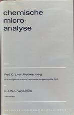 van Nieuwenburg en van Ligten == Chemische Micro-analyse, Boeken, Studieboeken en Cursussen, Gelezen, Beta, Ophalen of Verzenden