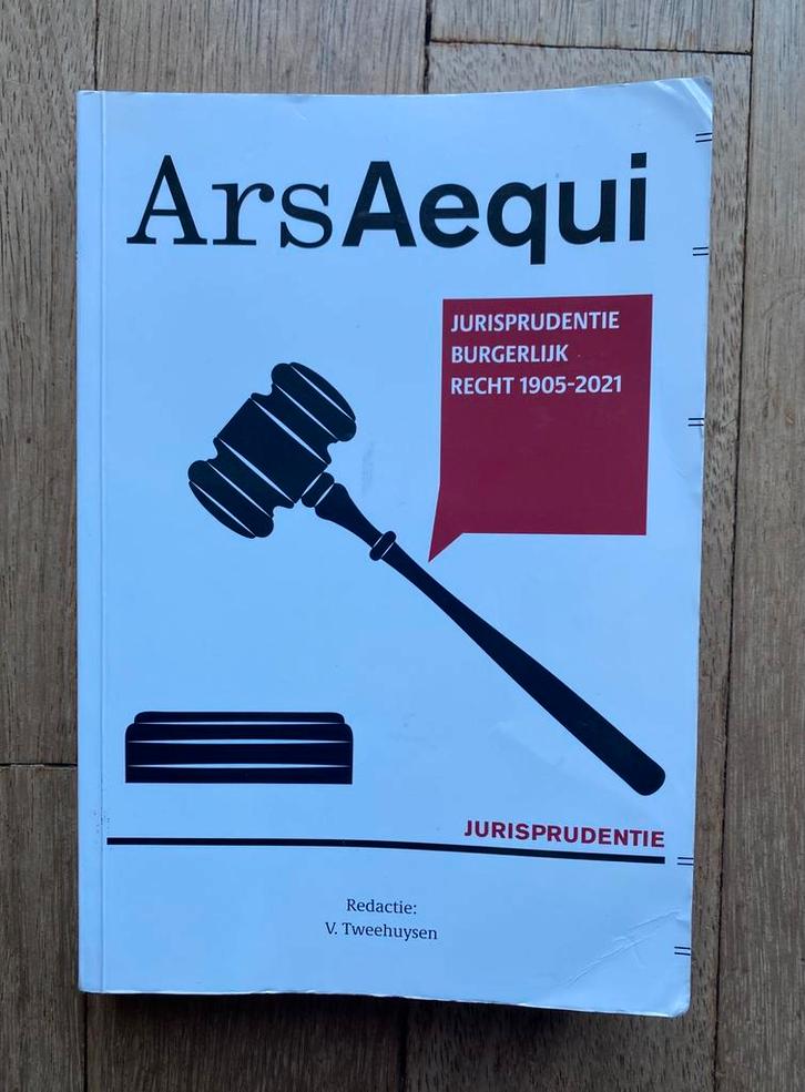 Ars Aequi - Jurisprudentie Burgerlijk recht 1905-2021, Boeken, Wetenschap, Zo goed als nieuw, Overige wetenschappen, Ophalen of Verzenden