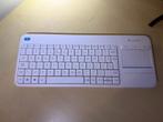 Logitech K400 toetsenbord met trackpad, Computers en Software, Toetsenborden, Ophalen of Verzenden, Zo goed als nieuw, Draadloos