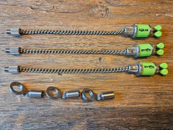  3 X Solar P1 Hangers Titanium Indicator Head Small Green  beschikbaar voor biedingen