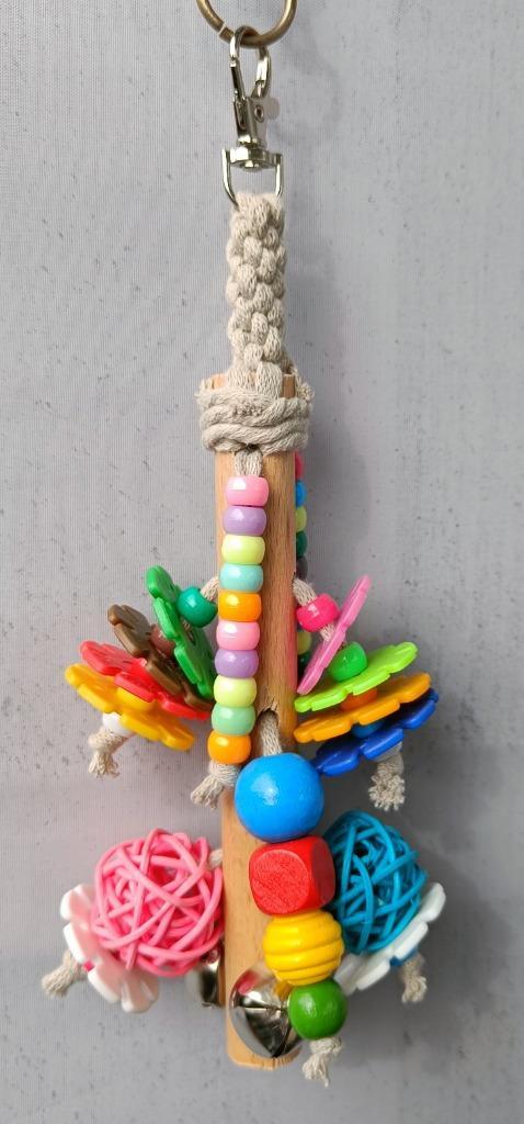 vogelspeeltje: Speelstok, Dieren en Toebehoren, Vogels | Toebehoren, Nieuw, Speelgoed, Ophalen of Verzenden