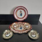 Antiek Weens porselein met Napoleon&Josephine, Antiek en Kunst, Antiek | Porselein, Verzenden