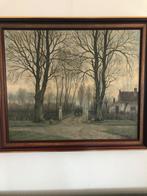 schilderij Zandvliet te Schuddebeurs nabij Zierikzee, Antiek en Kunst, Ophalen