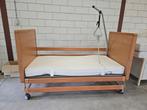 Seniorenbed elektrisch hoog laag bed met matras en papagaai, Ophalen, Verstelbaar, 90 cm, Eenpersoons