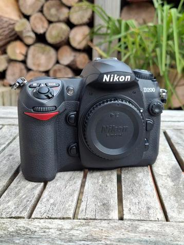 Nikon D200 DSLR – Zeldzaam lage clicks (4.493) | CCD-sensor  beschikbaar voor biedingen
