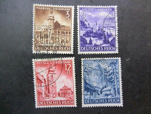 Duitse Rijk serie 806-809 Gestempeld,, Postzegels en Munten, Postzegels | Europa | Duitsland, Gestempeld, Overige periodes, Ophalen of Verzenden