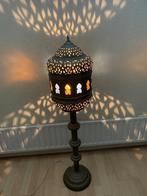 Marokkaanse vloerlamp, Huis en Inrichting, Lampen | Vloerlampen, 100 tot 150 cm, Gebruikt, Metaal, Ophalen