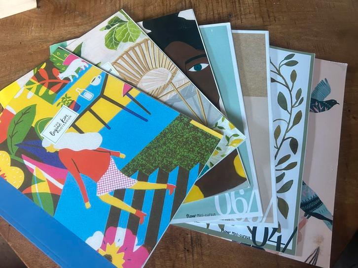 Flow bijlages 7 stuks notebook, Diversen, Notitieboeken, Nieuw, A4, Ophalen of Verzenden