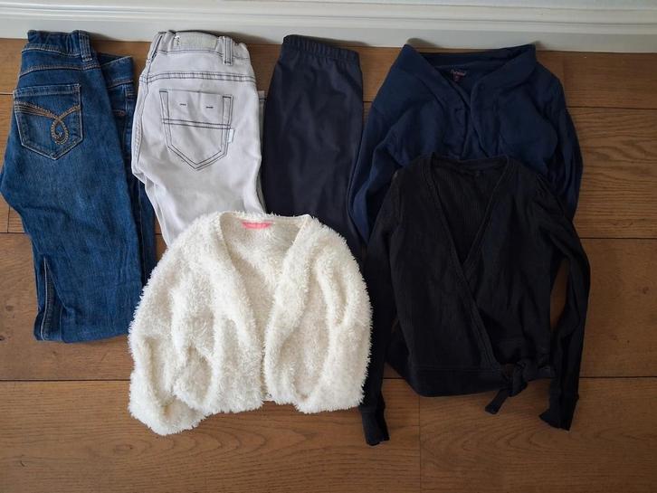 6st meisjeskleding maat 128/134, Kinderen en Baby's, Kinderkleding | Kinder-kledingpakketten, Zo goed als nieuw, Maat 134, Ophalen of Verzenden