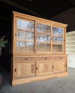 Teak Buffetkast | Servieskast | Boekenkast | Vitrine #2701, Niet ingevuld, Gebruikt, Met deur(en), 200 cm of meer