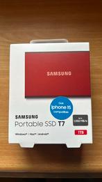 Samsung Portable SSD T7 nieuw in doos ongeopend, Computers en Software, Harde schijven, Nieuw, Samsung, Extern, Ophalen of Verzenden