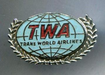 TWA Trans world Airlines email speldje ( F_174 ) beschikbaar voor biedingen