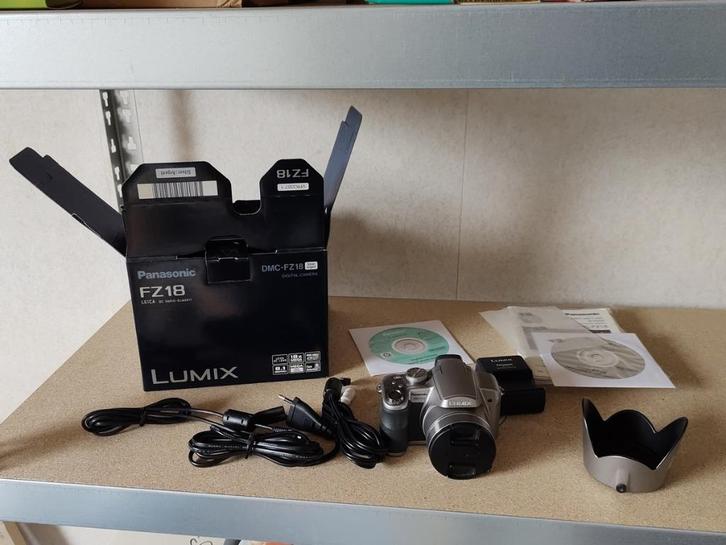 Panasonic FZ18 digitale fotocamera, Audio, Tv en Foto, Fotocamera's Digitaal, Gebruikt, Compact, Overige Merken, 8 keer of meer