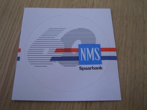 sticker NMS Spaarbank, Verzamelen, Stickers, Zo goed als nieuw, Bedrijf of Vereniging, Ophalen