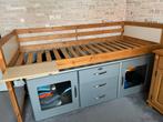 Zilverkleurige moderne look kast, Ophalen, 150 tot 200 cm, Zo goed als nieuw, Minder dan 100 cm