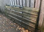 Grote Schuttingdeuren - 2x 100x240cm, Tuin en Terras, Ophalen, Met poort, Gebruikt, Tuinhek
