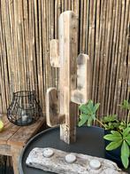 Grote Houten Cactus NIEUW, Huis en Inrichting, Ophalen of Verzenden, Nieuw