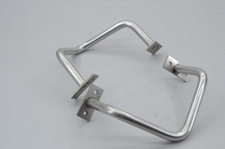 3x RVS deurgreep, handgreep. Douche greep. Handvat., Doe-het-zelf en Verbouw, IJzerwaren en Bevestigingsmiddelen, Gebruikt, Overige typen