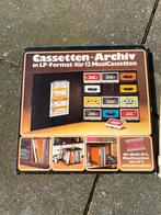 Audio cassette opbergsysteem… 6 stuk in totaal, 2 t/m 25 bandjes, Met bewaardoos, rek of koffer, Gebruikt, Ophalen of Verzenden
