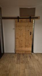Barn deur, Doe-het-zelf en Verbouw, Ophalen, 80 tot 100 cm, Binnendeur, Zo goed als nieuw