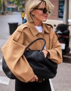 Nieuw Shoeby x Lonneke Nooteboom bomber, maat S/M, Bruin, Nieuw, Ophalen of Verzenden, Jasje