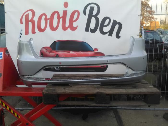 Achterbumper van een Seat Leon, Auto-onderdelen, Carrosserie en Plaatwerk, Bumper, Seat, Gebruikt, 3 maanden garantie, Ophalen of Verzenden