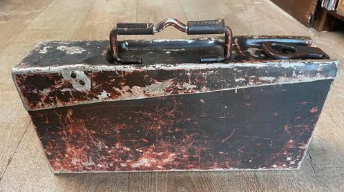 Duitse MG34 kist aluminium, Verzamelen, Militaria | Tweede Wereldoorlog, Landmacht, Duitsland, Ophalen of Verzenden