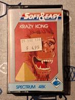 ZX Spectrum cassette 'KRAZY KONG' – getest & werkend, Ophalen of Verzenden, Sinclair ZX Spectrum