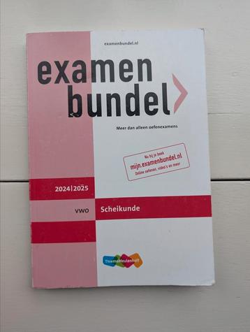Examenbundel Scheikunde 2024-2025 beschikbaar voor biedingen