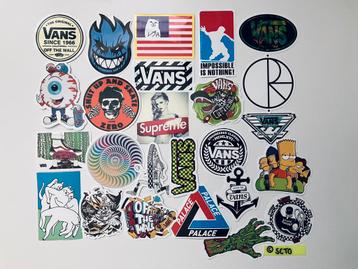 Stickers decoratie logo skate Vans Spitfire Wheels Ripndip beschikbaar voor biedingen