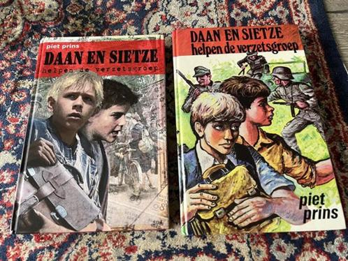 Piet Prins. 2 x Daan en Sietze helpen de Verzetsgroep  Hardc, Boeken, Oorlog en Militair, Zo goed als nieuw, Overige onderwerpen