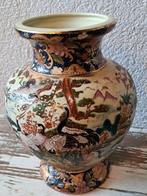 Mooie chinese vaas met kraanvogels, Ophalen of Verzenden