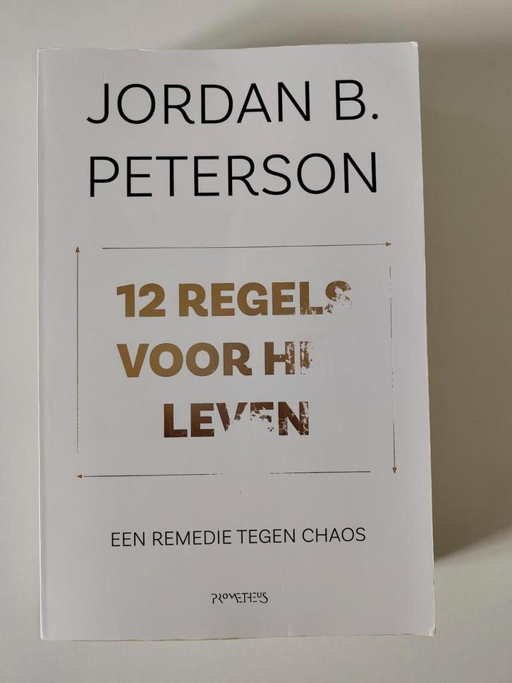 Jordan B. Peterson - 12 Regels voor het Leven, Boeken, Psychologie, Gelezen, Ophalen of Verzenden