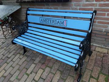 Gietijzeren bankje Amsterdam  beschikbaar voor biedingen