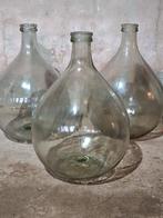 Oude vintage gistfles helder, Huis en Inrichting, Overige kleuren, Ophalen of Verzenden, Glas, Minder dan 50 cm