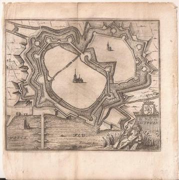 Zutphen La ville de Zutphen Harrewyn Vestingkaart / Plattegr beschikbaar voor biedingen