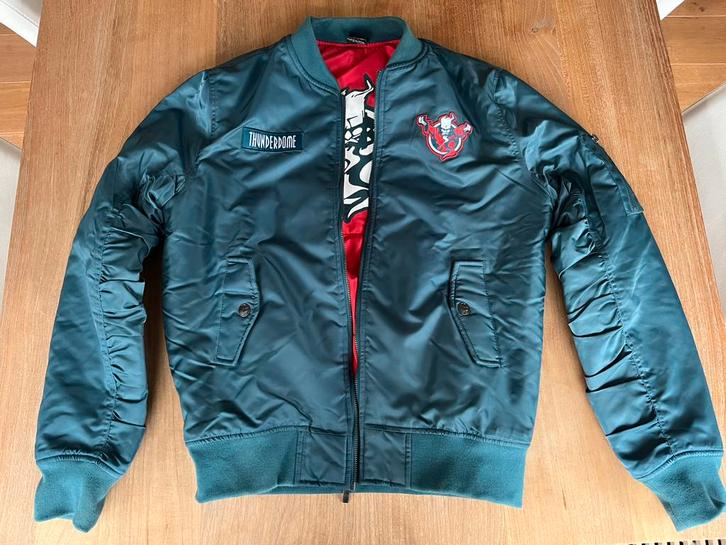 Thunderdome Bomberjacket zomercollectie 2019 maat S, Kleding | Heren, Jassen | Zomer, Zo goed als nieuw, Maat 46 (S) of kleiner