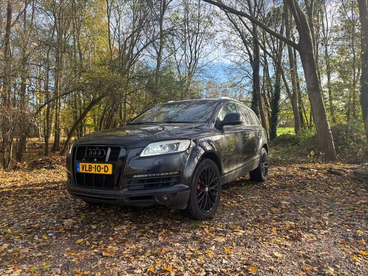 Grijs kenteken, Audi 2007 Zwart, Auto's, Bestelauto's, Particulier, 4x4, ABS, Adaptieve lichten, Adaptive Cruise Control, Airbags