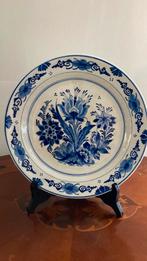 Porceleyne fles delft delftsblauw bord wandbord, Ophalen