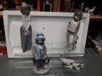 4 VINTAGE PORSELEINEN SPAANSE LLADRO BEELDEN  I.Z.G.STAAT, Antiek en Kunst, Ophalen of Verzenden