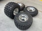 Set goldspeed wielen suzuki LTZ 400 ltr 450 nieuwe banden, Ophalen